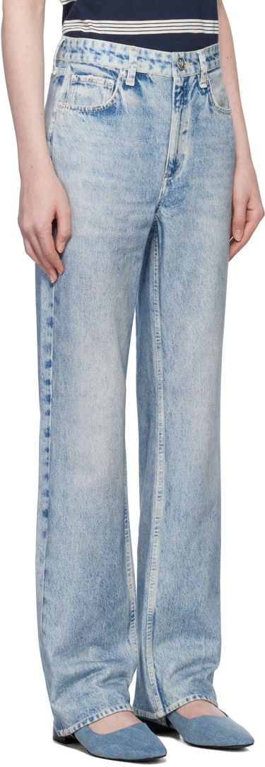 Jeans rag & bone Rag & Bone Women's Miramar Terry Shea Lounge Pants Blå | WCW24H70028202, 1