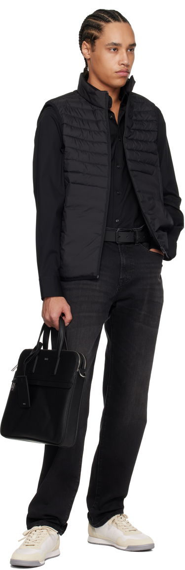 Tøj BOSS BOSS Mixed-Material Hvid | 50536524, 4