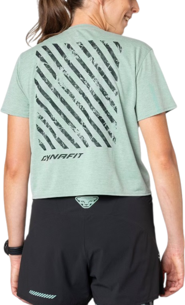 Crop top Dynafit Trail Running T-Shirt Grøn | 08-0000071915-5421, 1