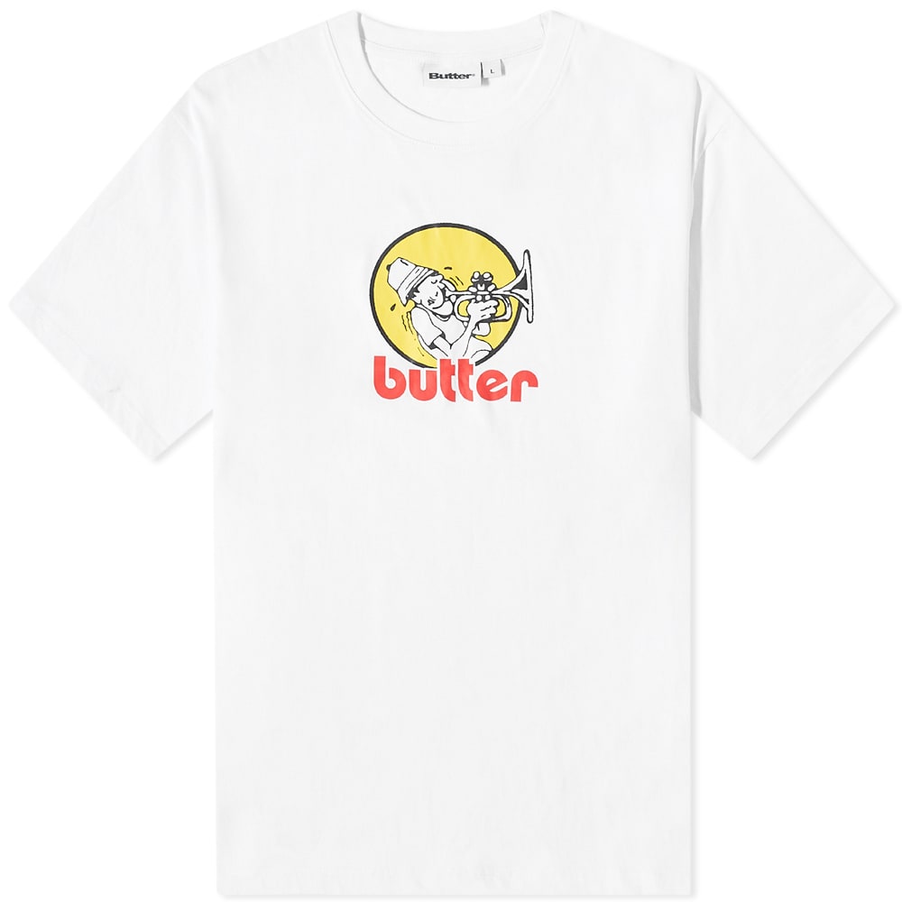 T-shirt Butter Goods Brass Tee Hvid | BGQ3226301, 0