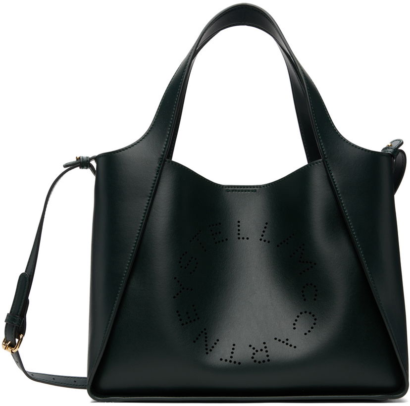 Mulepose Stella McCartney Designer Logo Tote Bag Grøn | 513860W8542