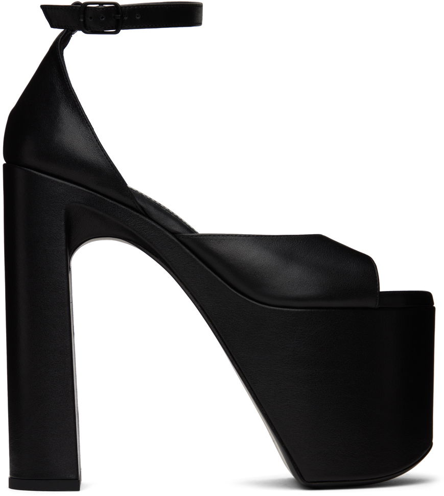 Sneakers og sko Balenciaga Camden 160 Heeled Sandals "Black" Sort | 742308 WB9G1, 0
