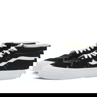 Men's Sk8-Mid Reissue 83 Sneakers in Lx Black/White, Size UK 10 | END. Clothing