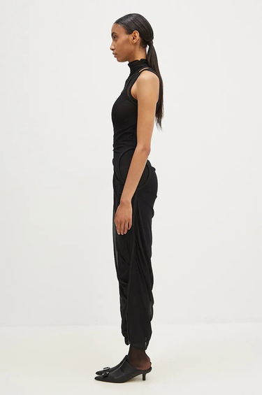 Kjole Coperni Maxi Mesh Dress Sort | COPR107557, 1