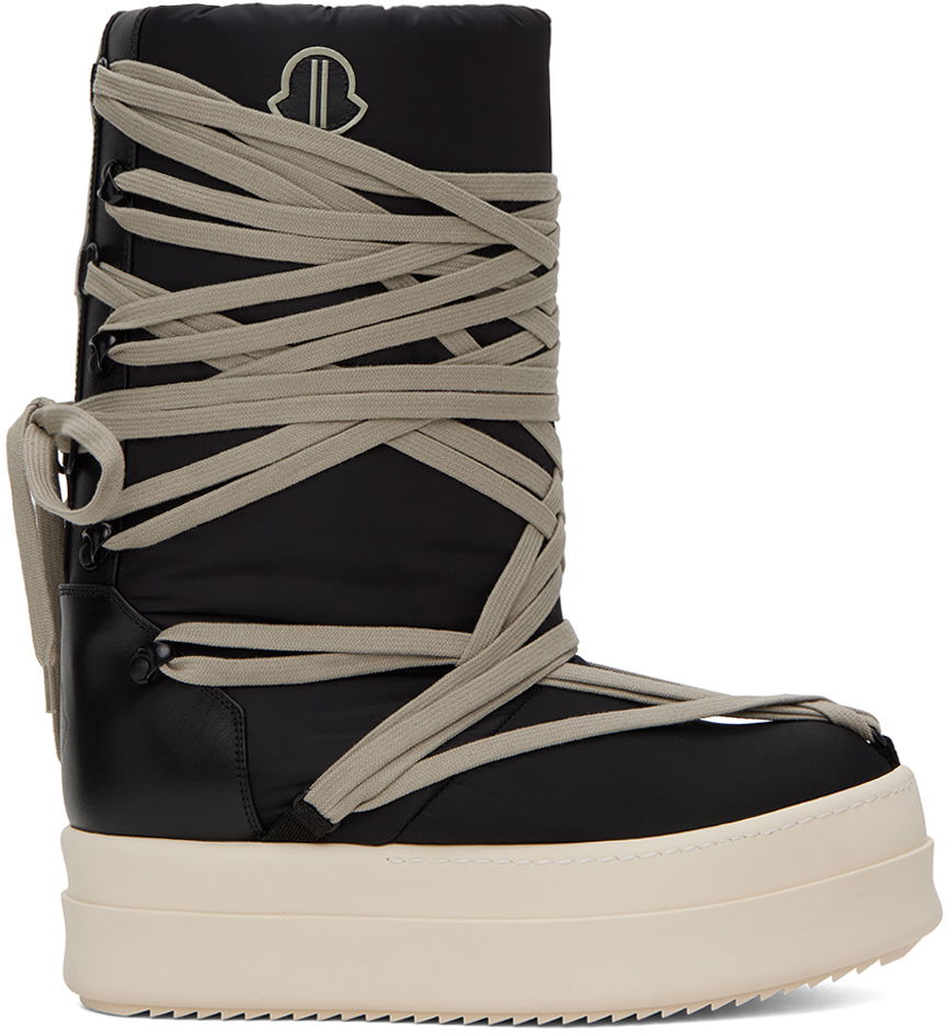 Sneakers og sko Rick Owens Moncler x Big Rocks Boots "Black" Sort | MU02C4H20 M3863, 0