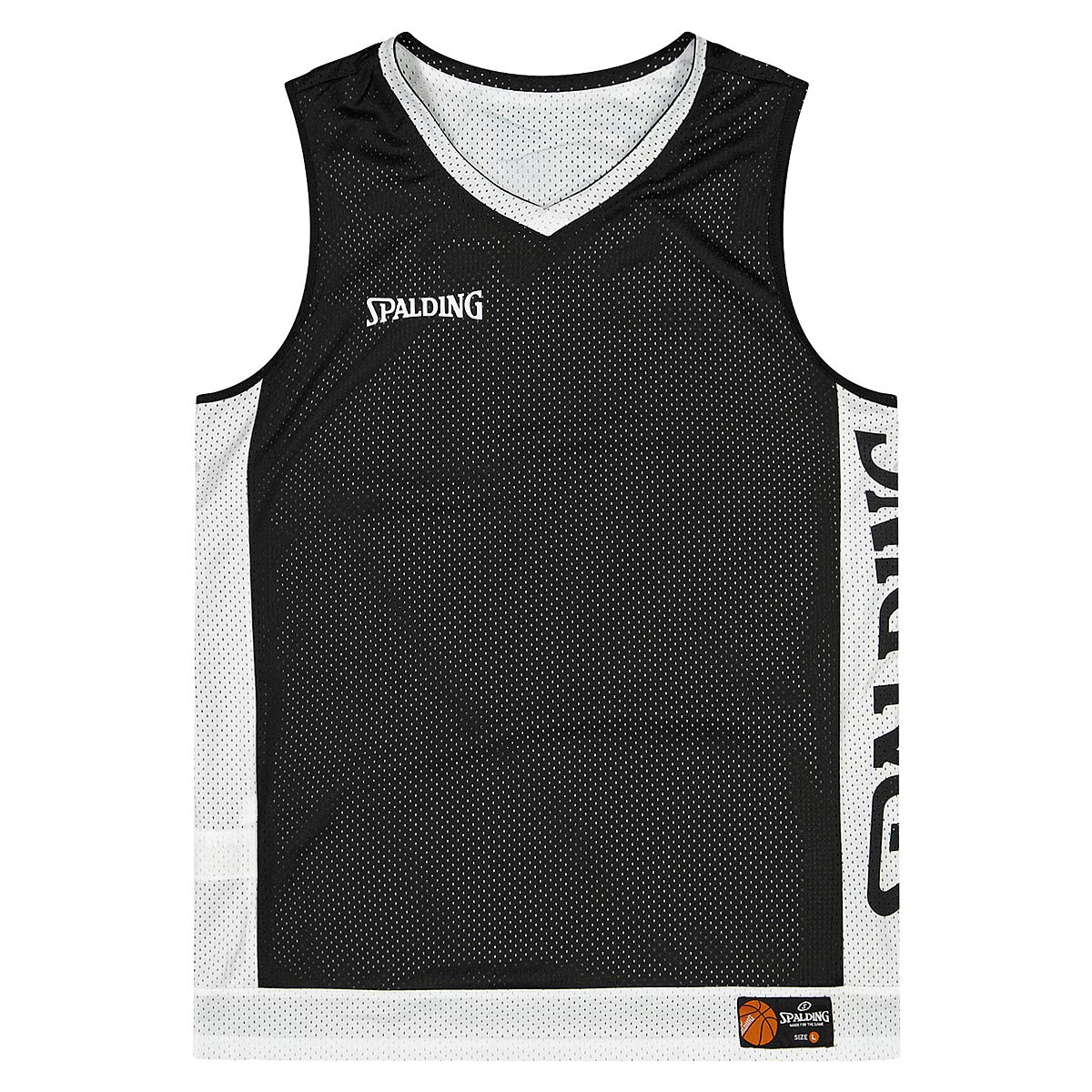 Tanktop Spalding Reversible Tank Top Sort | 40221207-BK/WH, 0