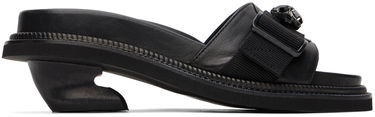 Tilbehør Simone Rocha Simone Rocha Embellished Slides Sort | LH11B 0766, 0