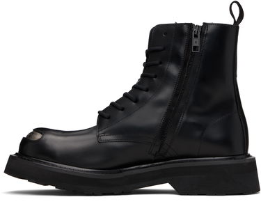 Sneakers og sko KENZO Kenzo Paris KENZOSMILE Lace-Up Boots Sort | FF65BT111L52, 2