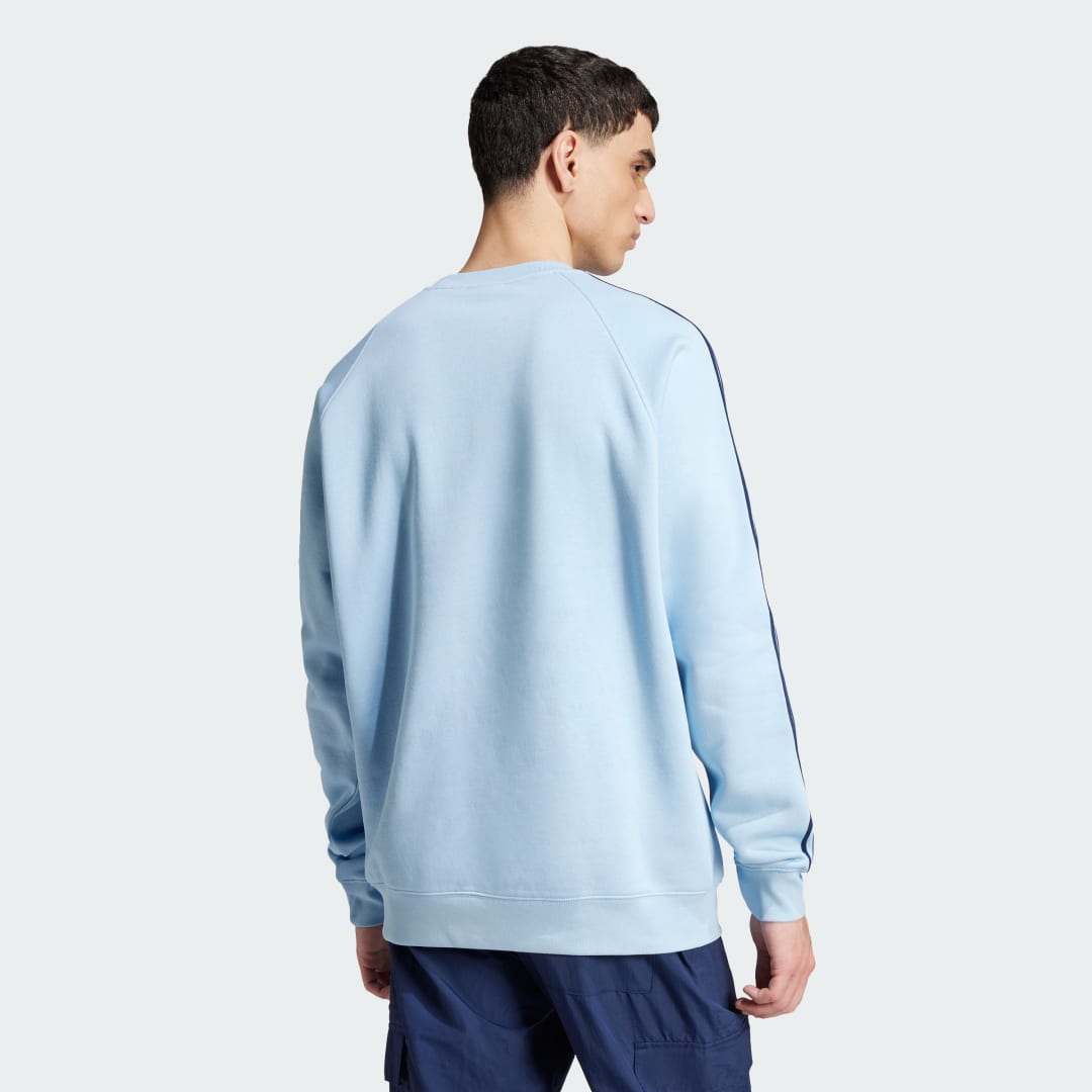 Sweatshirt adidas Performance Classics 3-Stripes Sweatshirt Blå | JN7026, 1
