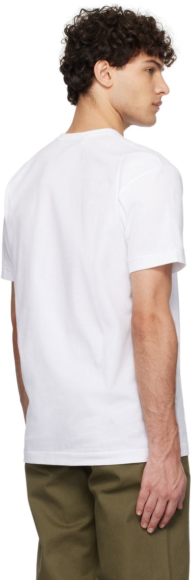 T-shirt Comme des Garçons Pastel Heart & Emblem Graphic T-Shirt Hvid | AZ-T106-051, 2