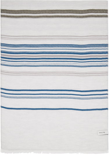 Tørklæde Paul Smith Paul Smith Thin Stripe Scarf Blå | M1A-150C-N020-70-0, 1