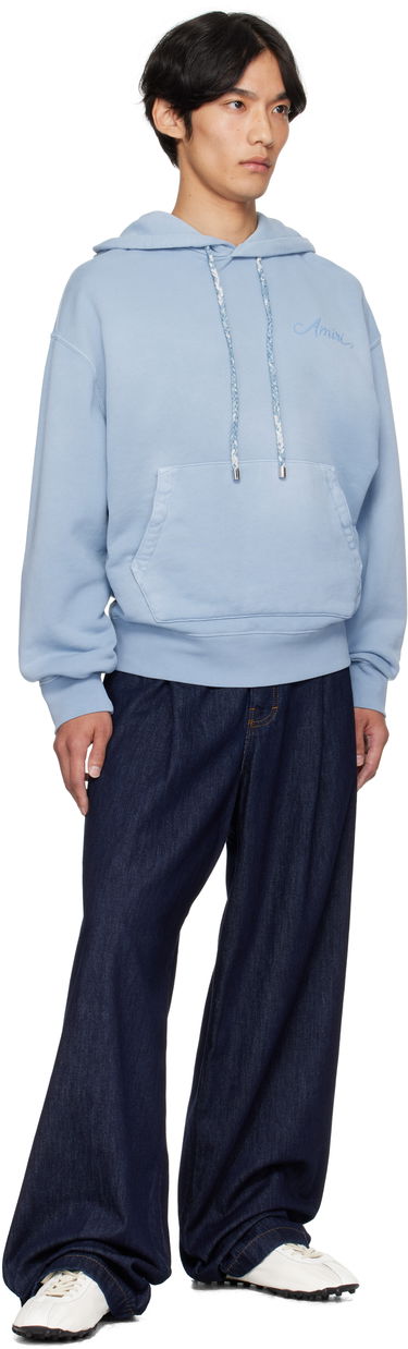 Sweatshirt AMIRI Amiri Bandana Oversized Hoodie Blå | AMJYHD1117, 3