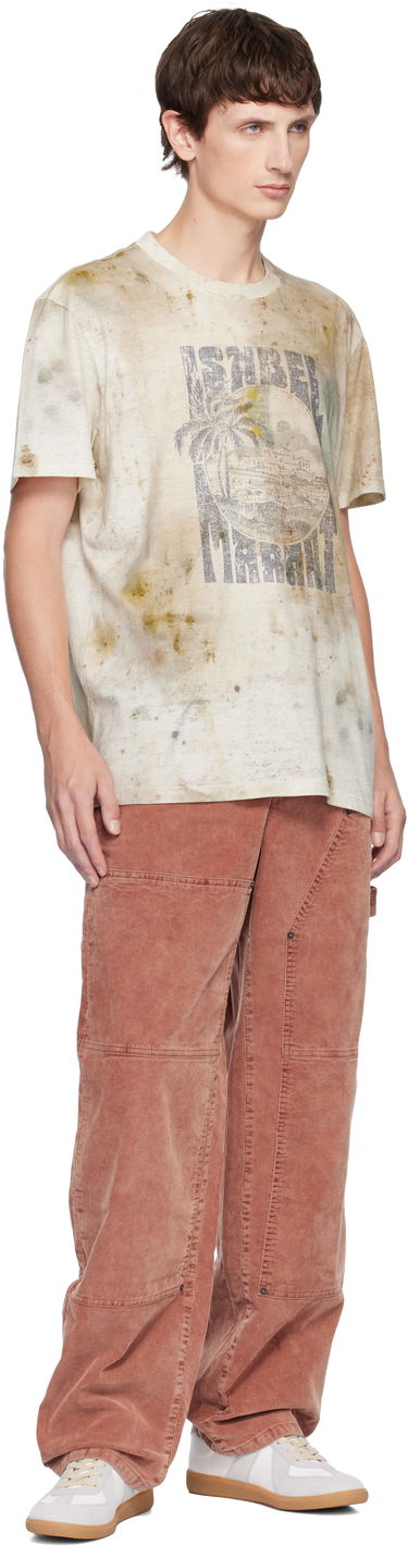 T-shirt ISABEL MARANT Distressed Graphic T-shirt Honore Flerfarvet | 25ATS0052HB-C3N10H, 3