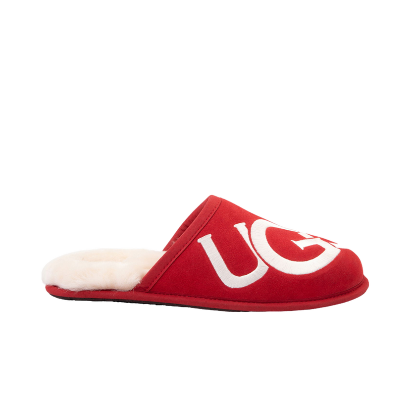 Sneakers og sko UGG Scuff Logo Slipper "Samba Red Cream" W Rød | 1101324-SRCR