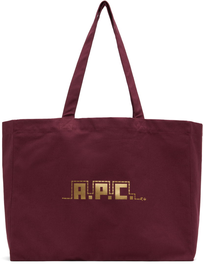 Mulepose A.P.C. Lunar New Year 2025 Diane Shopping Tote Bag Bourgogne | COHHN-M61999