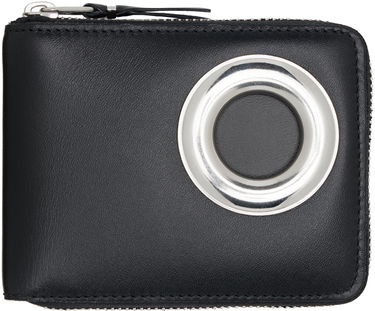 Tegnebog Comme des Garçons Black Silver Eyelet Wallet Sort | SA7100SE, 0