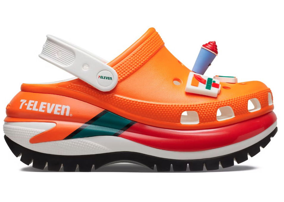 Sneakers og sko Crocs Mega Crush Clog 7-Eleven Orange | 208273-810, 0