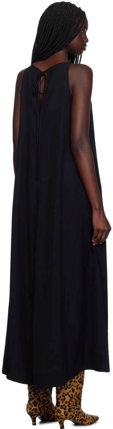 Kjole TOTEME T-Strap Maxi Dress Sort | 243-WRD0122-FB0020, 2