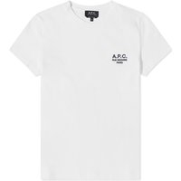 T-shirt A.P.C. Denise Logo T-Shirt Hvid | COEZC-F26842-AAB, 1