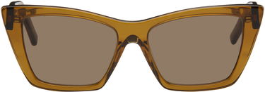 Solbriller Saint Laurent Saint Laurent SL 276 Mica Sunglasses Brun | SL 276 MICA-060, 0