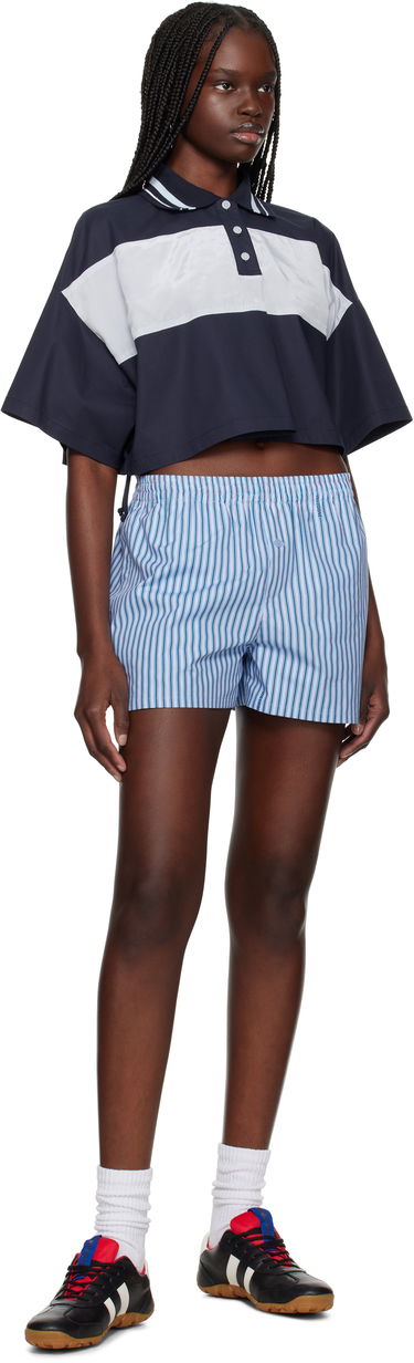 Boksere We11done We11done Classic Stripe Shorts Blå | WD-PT1-25-208-W-BL, 3