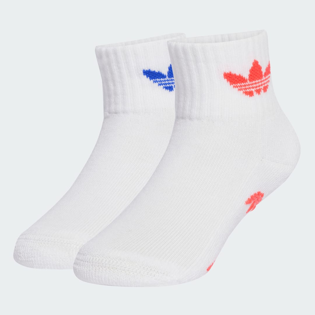 Sokker adidas Performance Anti-Slip Quarter Socks - 2 Pairs Hvid | JW0308, 0