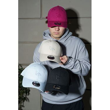 Kasket New Era Adjustable 9FORTY Flag Logo Baseball Cap (56-59cm) Sort | 60595458, 7