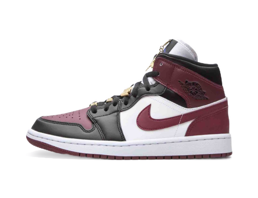 Limited Edition Jordan Air Jordan 1 Mid SE "Gold Pendants" W Sort | CZ4385-016
