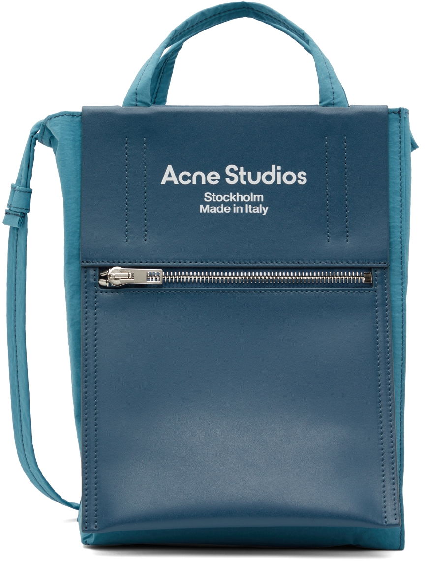 Mulepose Acne Studios Papery Nylon Tote Bag Blå | C10145-, 0