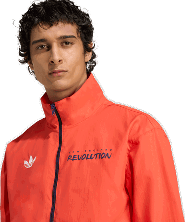 Jakke adidas Originals New England Revolution Anthem Jacket Orange | jm5023, 2