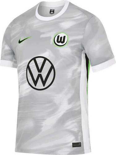 Jersey Nike Nike VfL Wolfsburg 2025/26 Stadium Jersey Grå | hq0960-100, 0