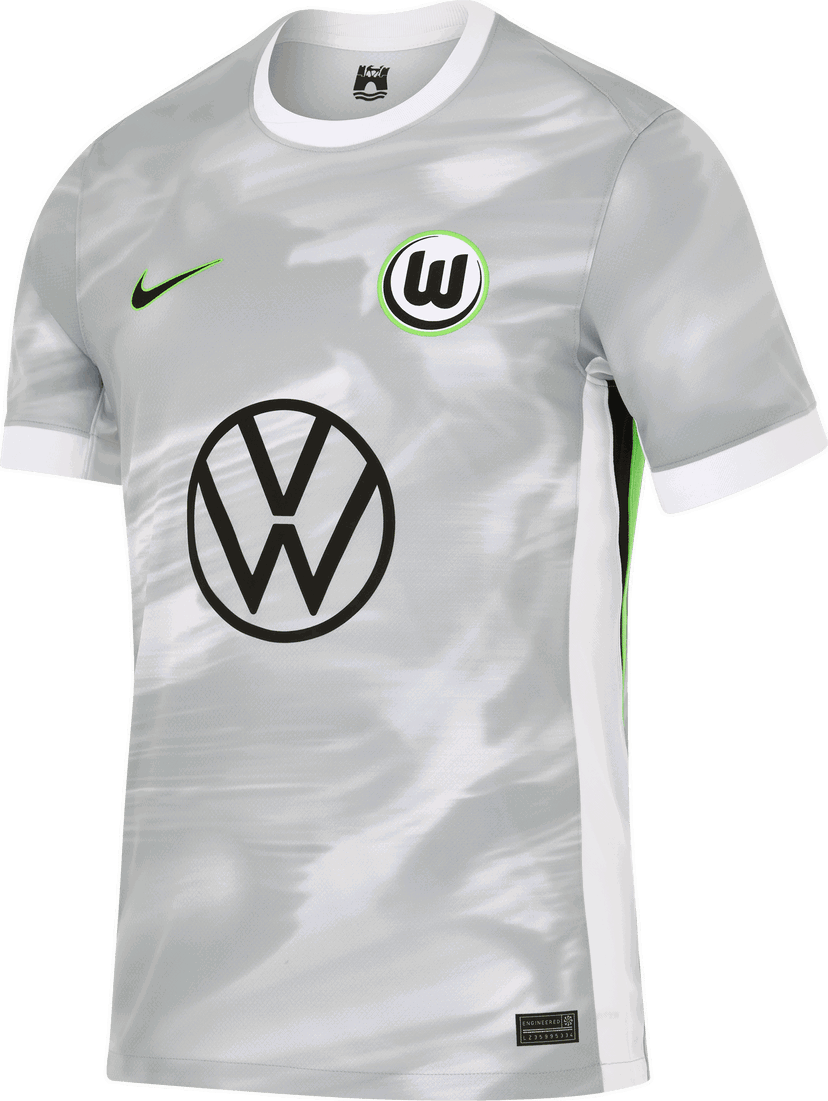 Jersey Nike Nike VfL Wolfsburg 2025/26 Stadium Jersey Grå | hq0960-100