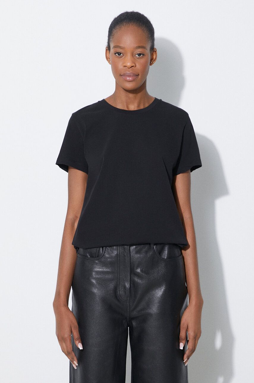 T-shirt Samsoe Samsoe Samsoe Samsoe SOLLY T-Shirt Sort | F00012050, 0