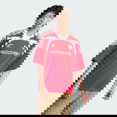 Jersey adidas Originals Oversized Short Sleeve Jersey Rød | IW3637, 0