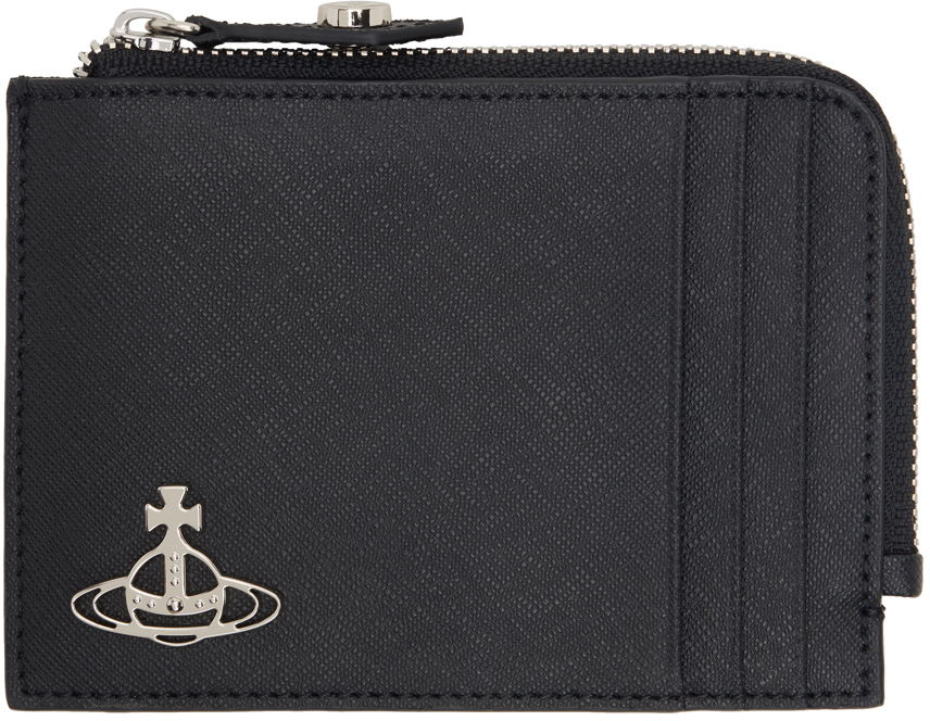 Tegnebog Vivienne Westwood Zip Card Holder Sort | 51120009U-S000B-, 0