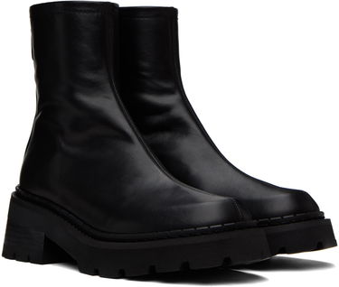 Tøj BY FAR BY FAR Alister Leather Ankle Boots Sort | 22PFALIQBLNAP, 3