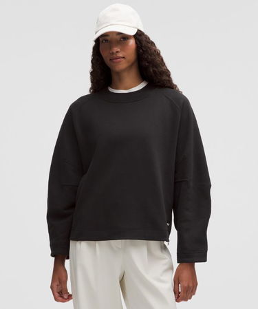 Sweater lululemon Loungeful Crew Neck Sweatshirt Sort | prod20005371, 0