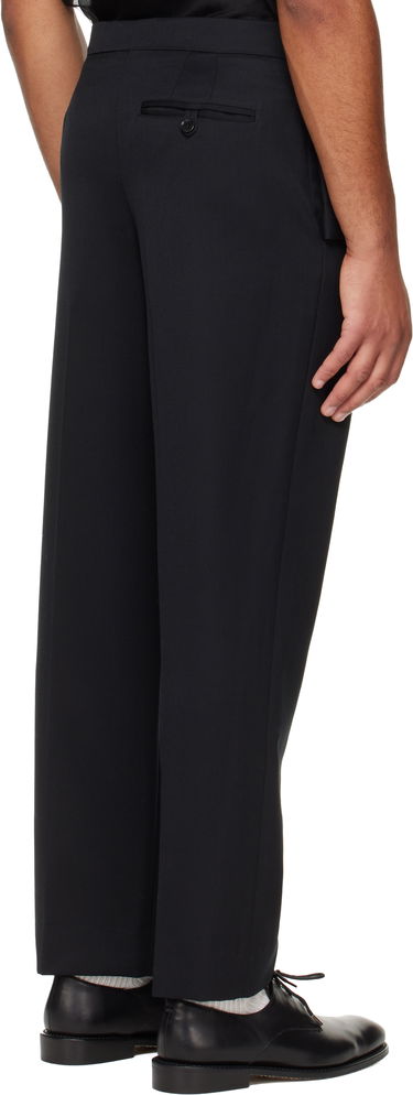 Bukser Simone Rocha Simone Rocha Bow Waist Straight Leg Trousers Sort | 4170 1217, 2