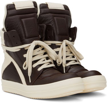 Sneakers og sko Rick Owens Rick Owens Hollywood Geobasket Brun | RP01E7894 LGYLCO, 3