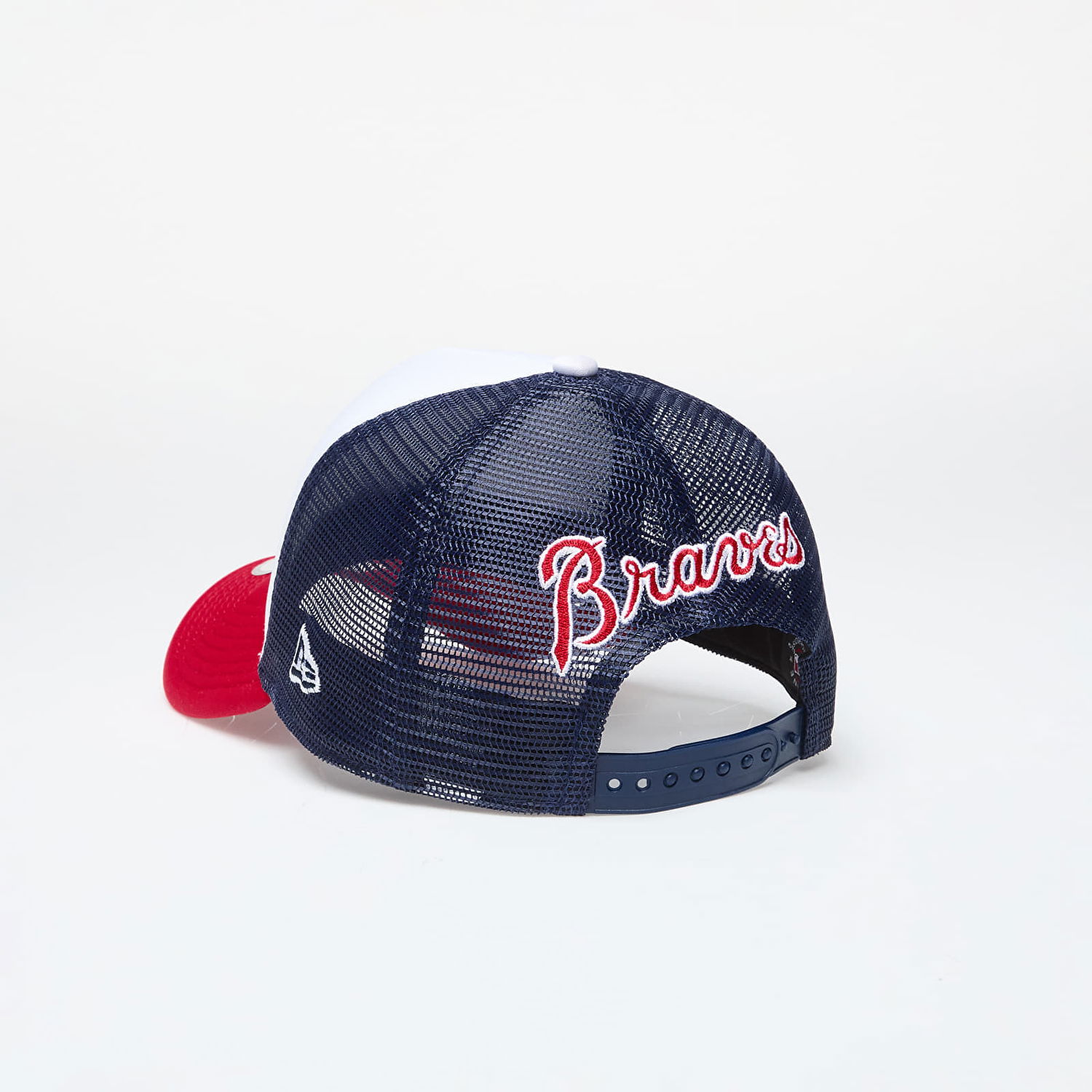 Kasket New Era Cap Atlanta Braves 9Forty Trucker Scarlet/ Navy Rød | 60503530, 1