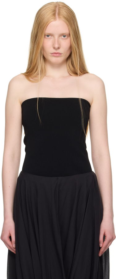 Tanktop TOTEME TOTEME Compact Knit Tube Top Sort | 253-WRT0575-YA0187, 0