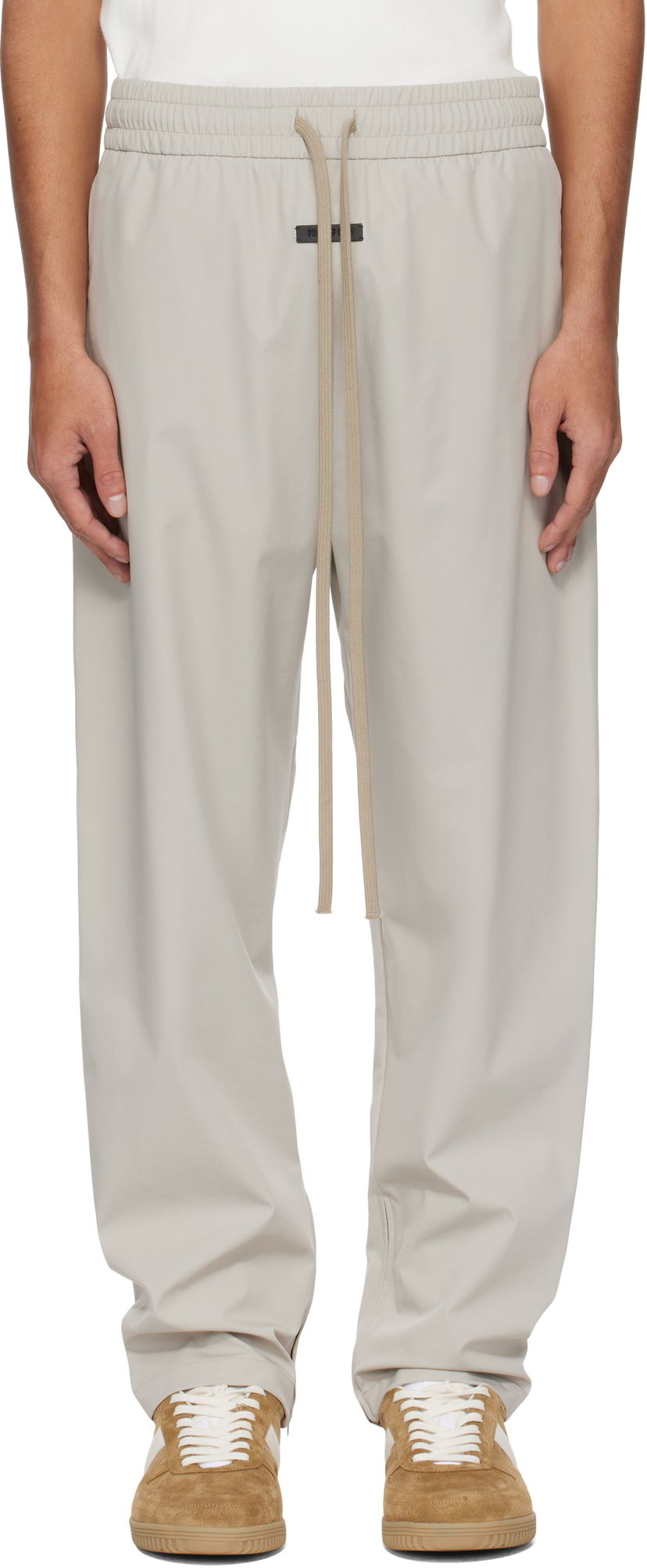 Joggingbukser Fear of God Fear of God Nylon Track Pants Grå | FGE240-404PON
