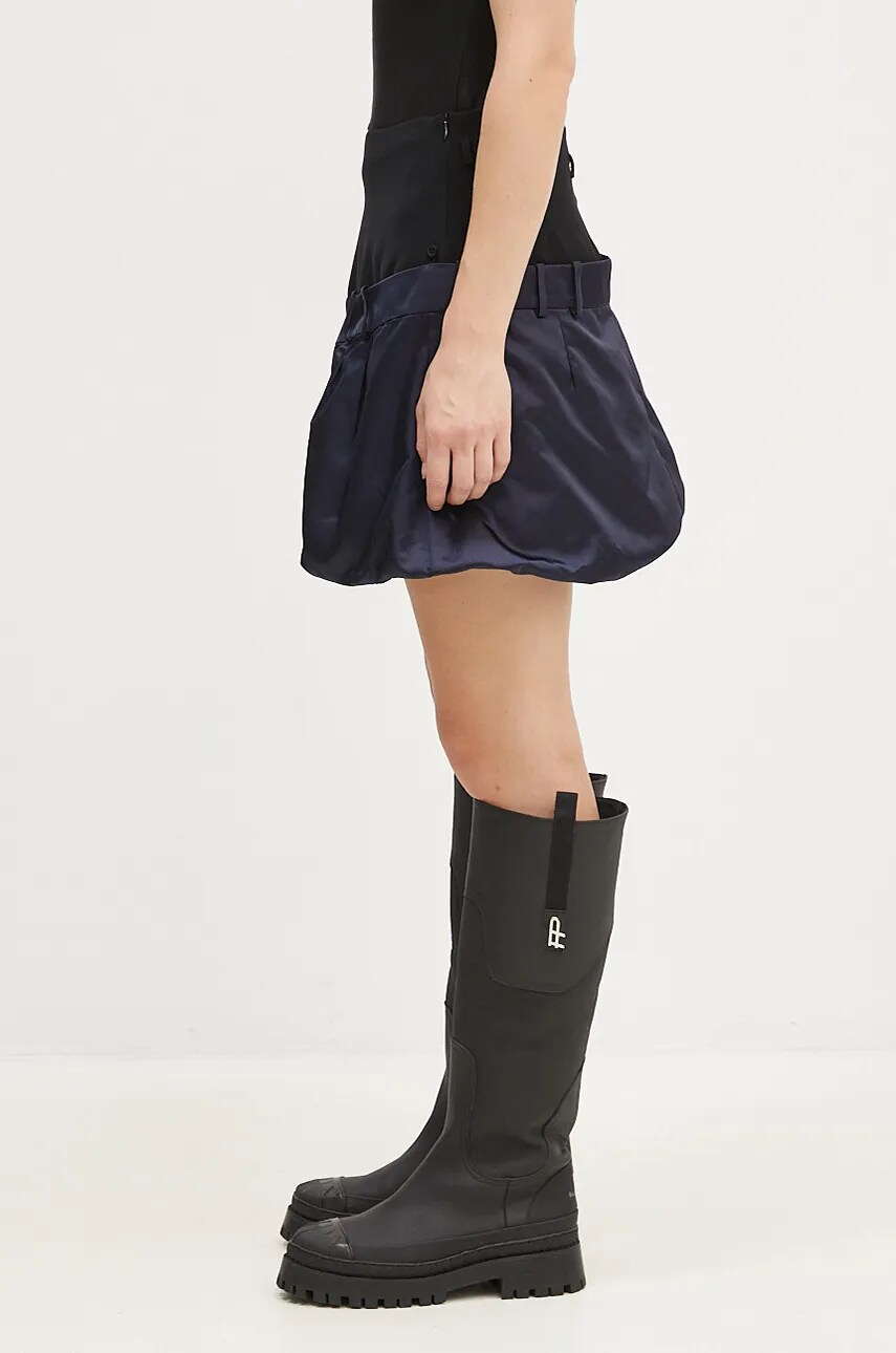 Nederdel Ottolinger Ottolinger Drape Bomber Mini Skirt Mørkeblå | 1090606221, 1