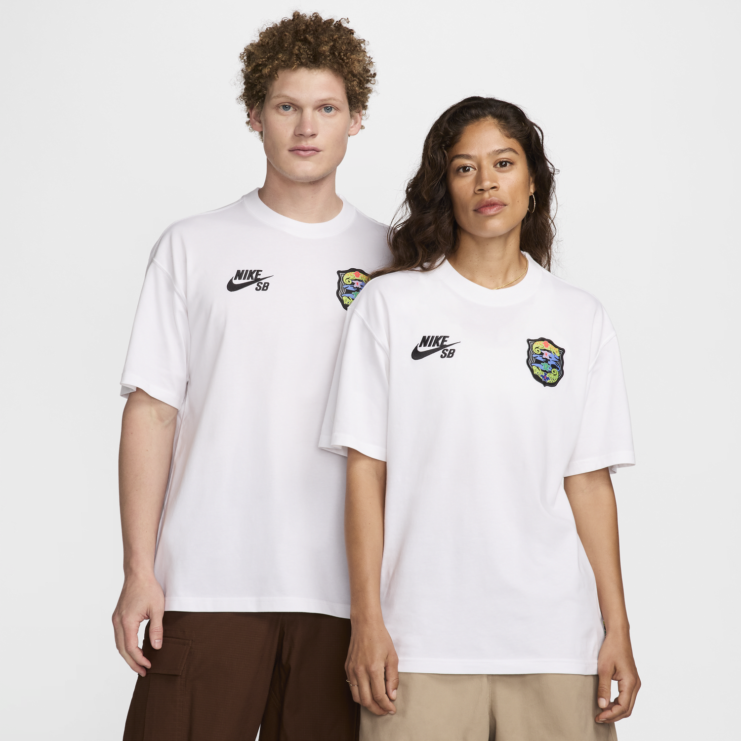 T-shirt Nike SB Skateboard Hvid | FZ4108-100, 1
