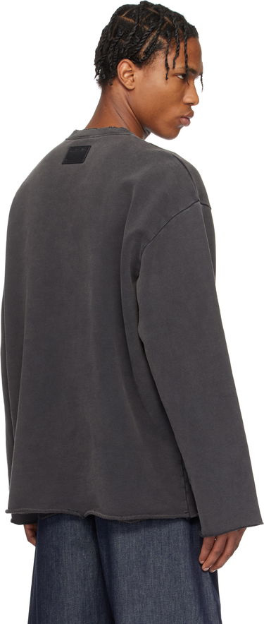Sweater Helmut Lang Helmut Lang Garment-Dyed Upstate Sweatshirt Grå | O10HM502, 2