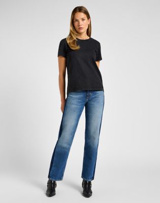 T-shirt Lee Perfect Tee Unionall Black Sort | 112355164, 1