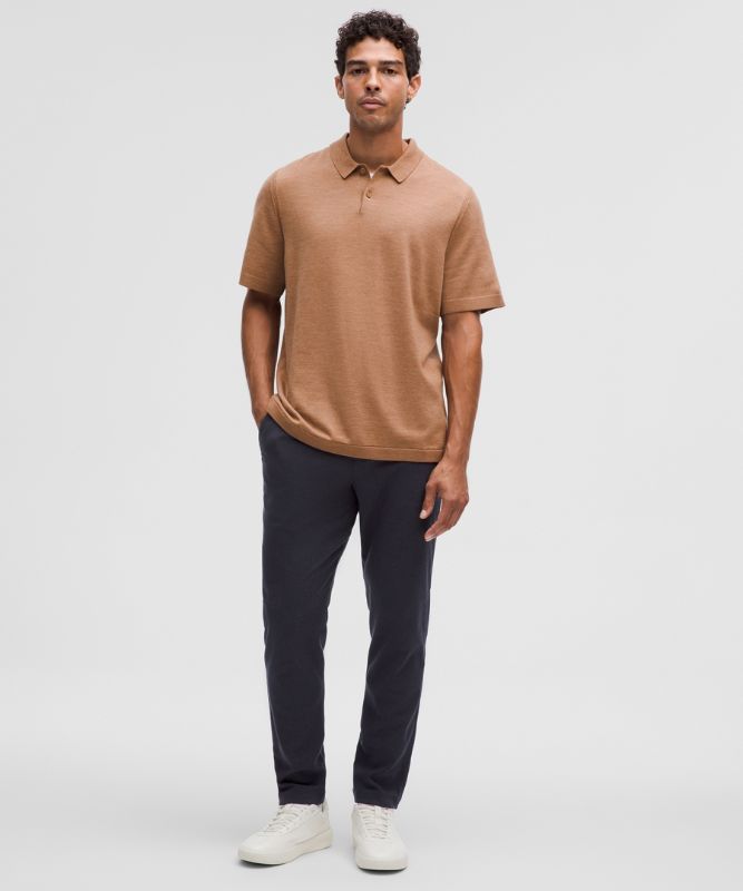 Bukser lululemon ABC Slim Fit Flannel Pants 81 cm Size 28 Mørkeblå | prod11750466, 1