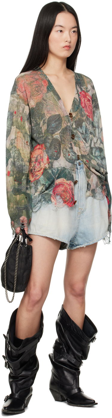 Sweater R13 R13 Boyfriend Floral Cardigan Flerfarvet | R13WY200-Y182B, 3