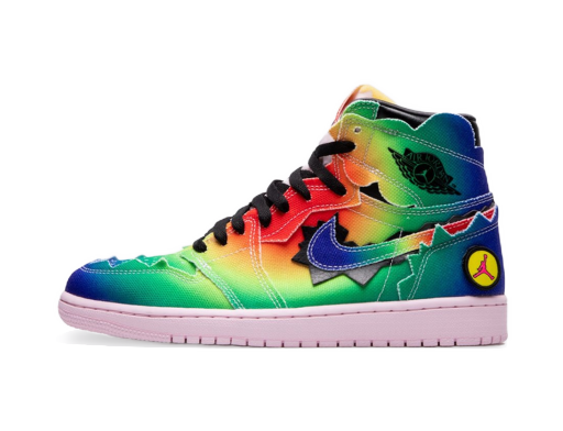 Limited Edition Jordan J Balvin x Air Jordan 1 Retro OG High "Colores Y Vibras" Flerfarvet | DC3481-900