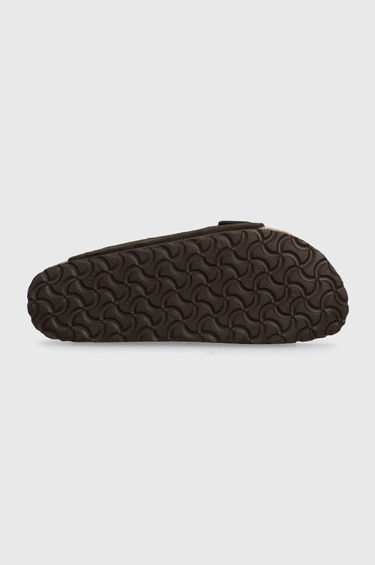 Sneakers og sko Birkenstock Birkenstock Arizona Suede Slides Brun | 1027083, 4